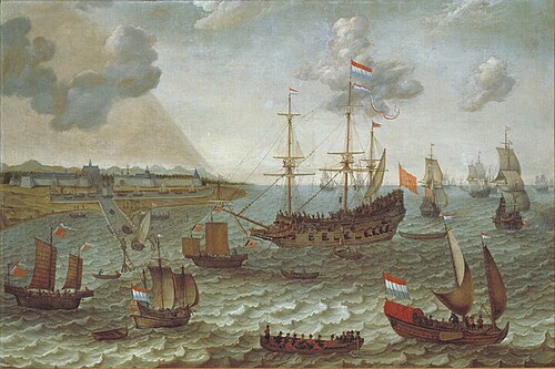 De rede van Batavia, 1649, Adam Willaerts