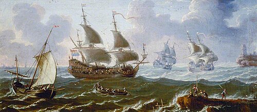 Dutch Naval Battle, , Adam Willaerts