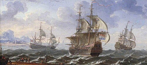 Dutch Naval Battle, , Adam Willaerts