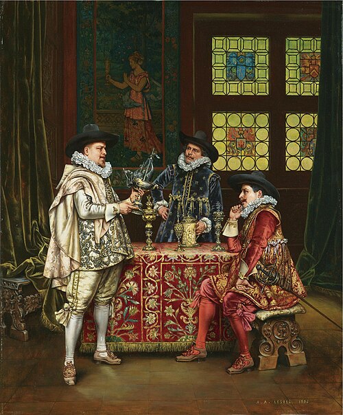 Chez l'orfevre, 1906, Adolphe-Alexandre Lesrel