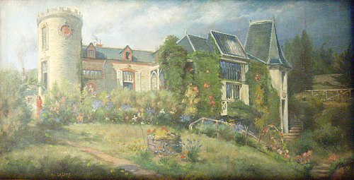 Château des sirènes at Carteret, , Adolphe Lalyre