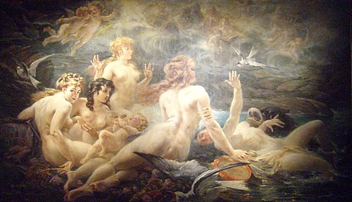 The Syrens Visited by the Muses, 1912, Adolphe Lalyre