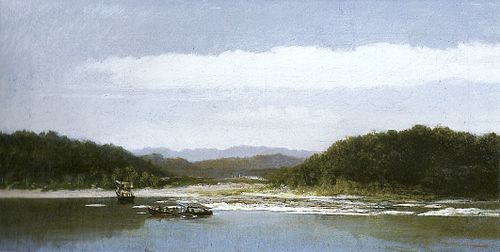 Backwaters of Guanabara Bay, , Adolphe Martial Potémont