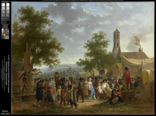 Country Fair, 1821, Adolphe Roehn