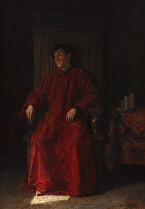 Judge in Red Robe, 1890, Adolphe Steinheil