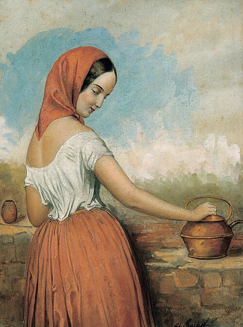 Cebando mate, , Adolphe d'Hastrel