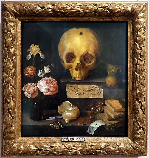 Vanité, 1636, Adriaen van Nieulandt