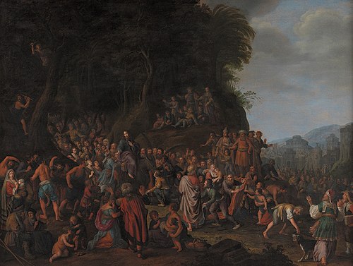 Christ's Entry into Jerusalem, 1655, Adriaen van Nieulandt the youn