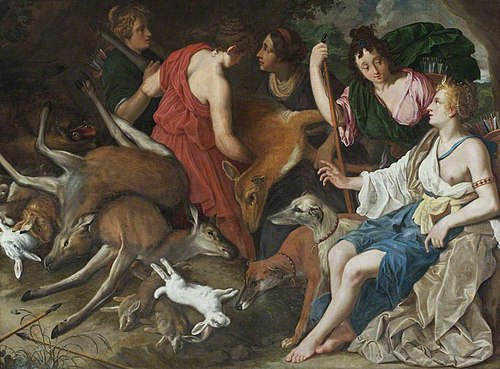 Diana with Nymphs, 1615, Adriaen van Nieulandt