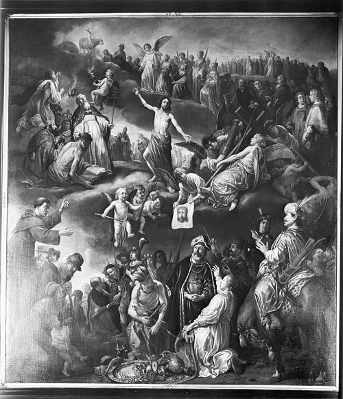 The Celebration of the Christian Faith, 1640, Adriaen van Nieulandt the youn