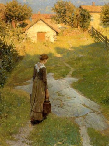 The Water Carrier, 1890, Oscar Björck