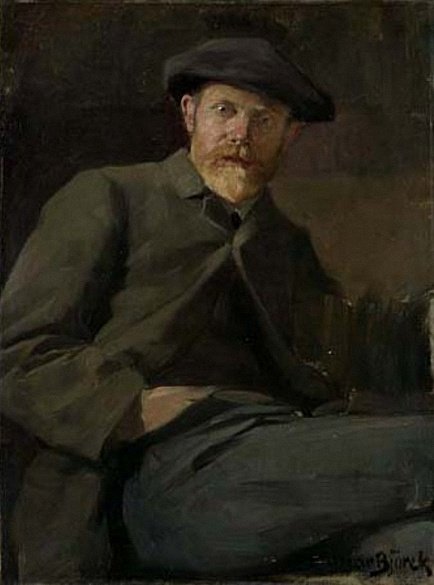 Karl Nordström, 1890, Oscar Björck