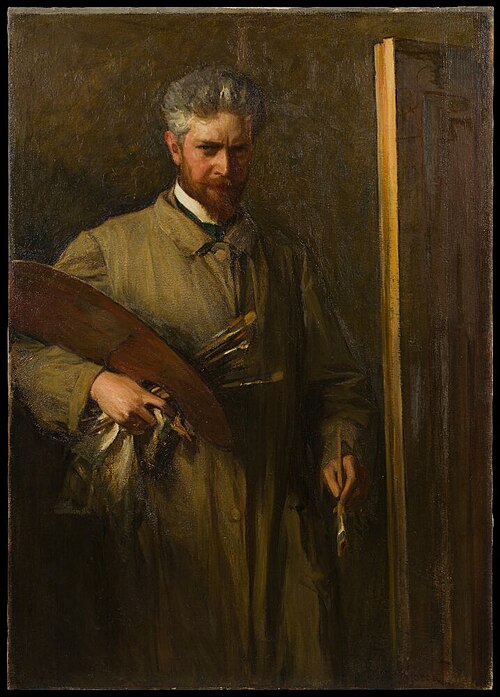 Autoportrait, 1903, Oscar Björck