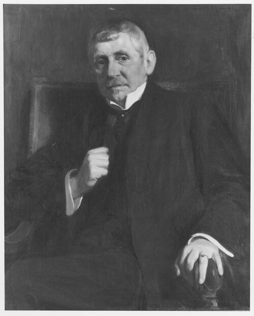 Carl Möller, 1857-1933, överintendent, generaldirektör, arkitekt, , Oscar Björck