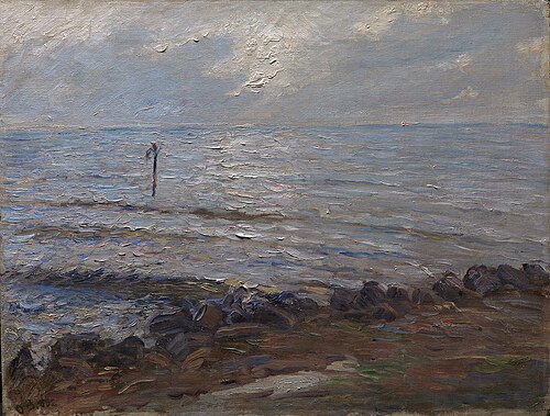 Sunlight over the Sea, 1882, Oscar Björck