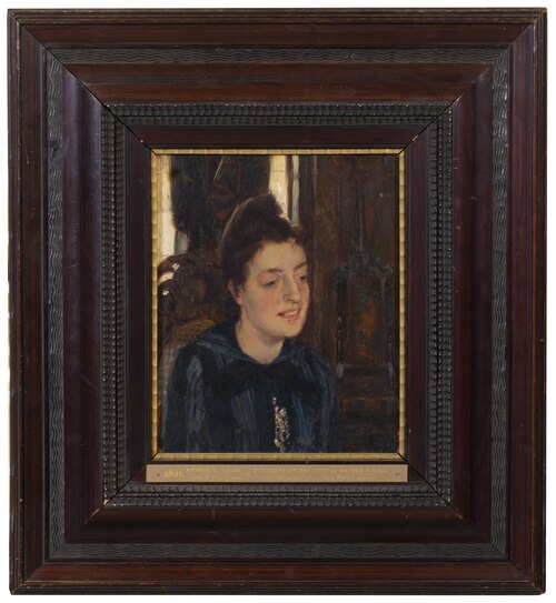 Mrs Cecilia Bachér, née Boklund, 1889, Oscar Björck