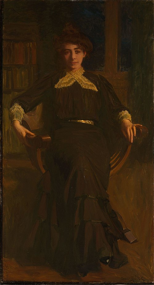 Fru Dagmar Møller f. Bosse, 1903, Oscar Björck