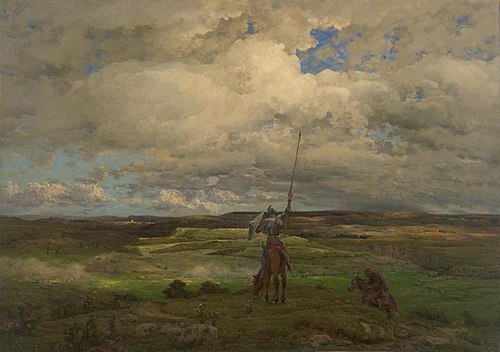 Don Quixote, 1893, Adrien Demont