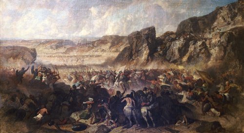 Episode de la retraite des Dix-Mille, 1843, Adrien Guignet