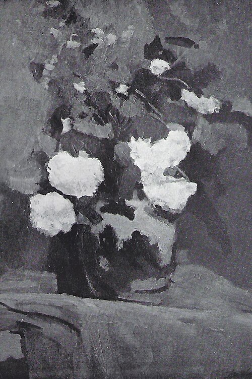 Boule de neige (fleurs), 1879, Adrien de Witte