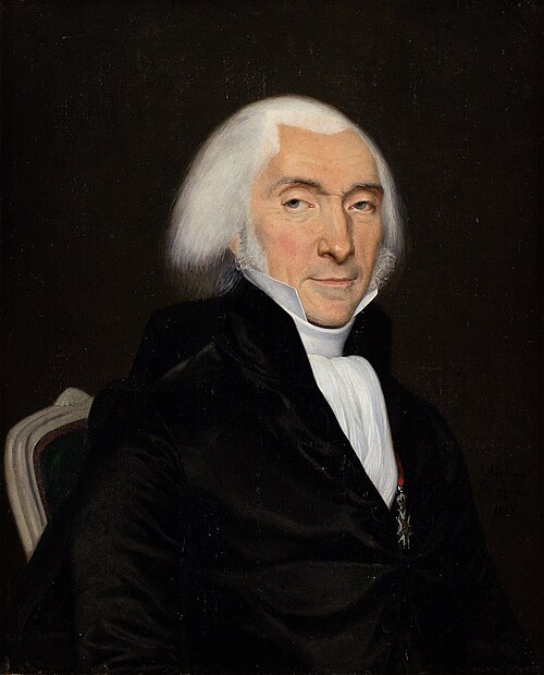 Portrait of a decorated gentleman, 1825, Adrienne Marie Louise Grandpierre-Deverzy