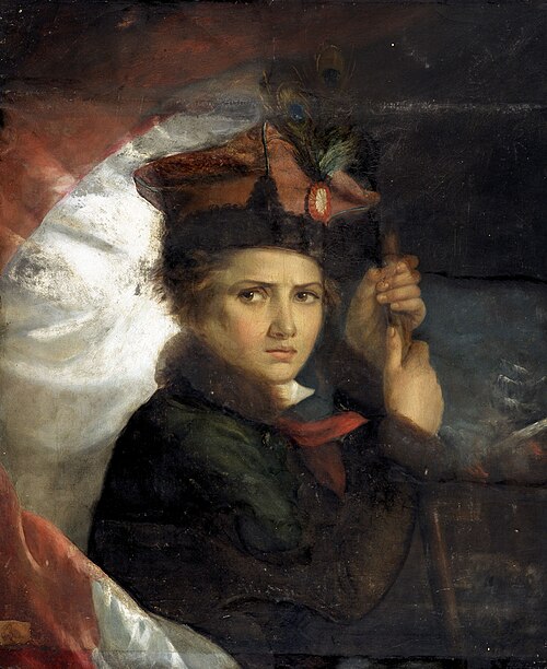 Young Polish Freedom Fighter, 1834, Adèle Kindt