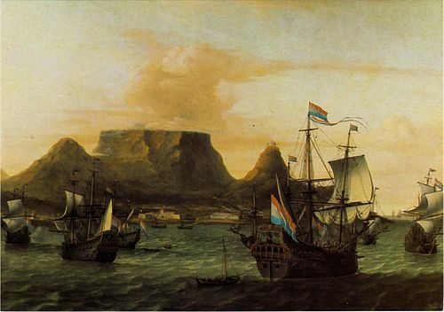 Table Bay, 1683, Aernout Smit