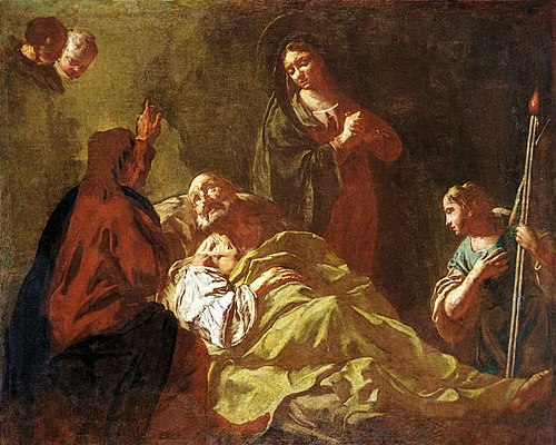 Death of Joseph, 1740, Giovanni Battista Piazzetta