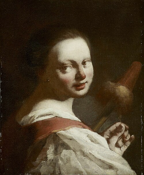Jeune fileuse, 1750, Giovanni Battista Piazzetta