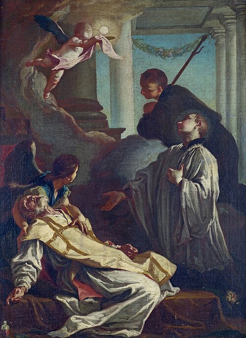 The Death of St Andrea Avellino, 1733, Giovanni Battista Piazzetta