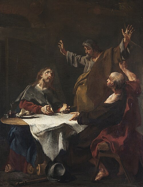 Christ at Emmaus, 1750, Giovanni Battista Piazzetta