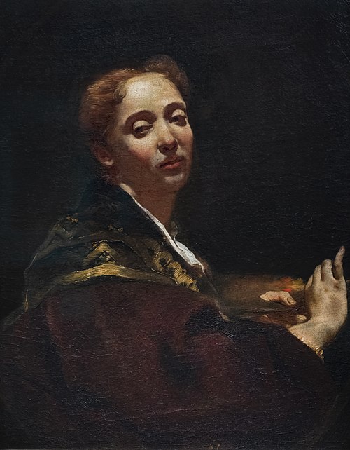 Portrait of Giulia Lama, 1730, Giovanni Battista Piazzetta
