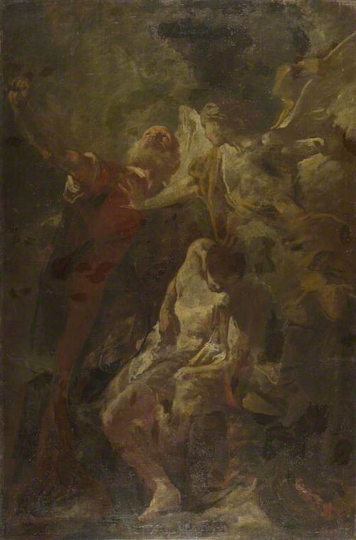 The Sacrifice of Isaac, 1738, Giovanni Battista Piazzetta