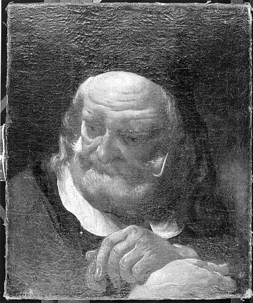 Studienkopf eines bärtigen Mannes, 1718, Giovanni Battista Piazzetta
