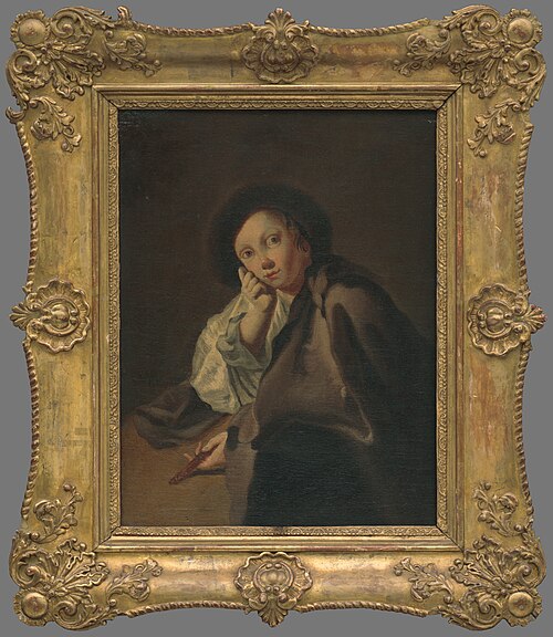 Chlapec v klobúčiku s nožíkom, 1730, Giovanni Battista Piazzetta