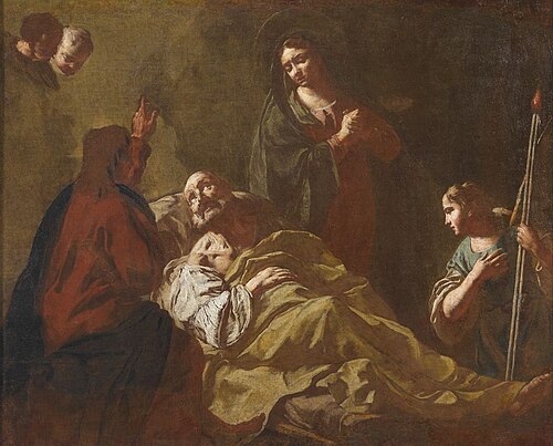 Death of Saint Joseph, , Giovanni Battista Piazzetta