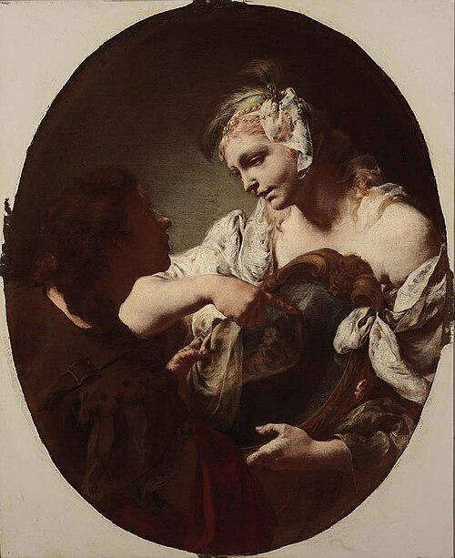 The Magic Mirror, 1718, Giovanni Battista Piazzetta