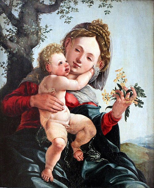 Virgin and Child, 1530, Jan van Scorel