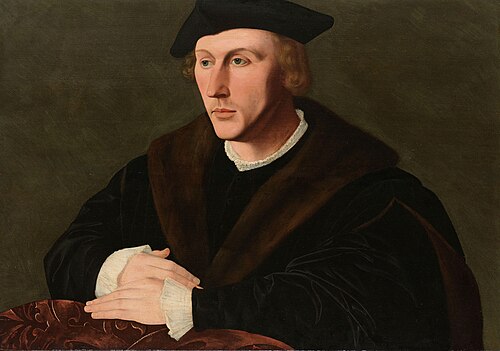 Portrait of Joris van Egmond, 1537, Jan van Scorel