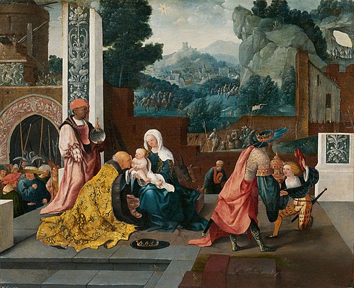 Adoration of the Magi, 1519, Jan van Scorel