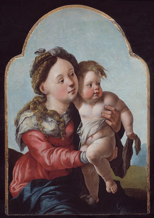 Madonna and Child, 1527, Jan van Scorel