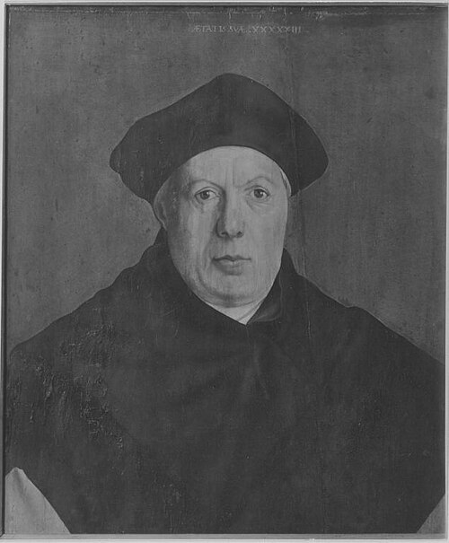 Male portrait, 1600, Jan van Scorel