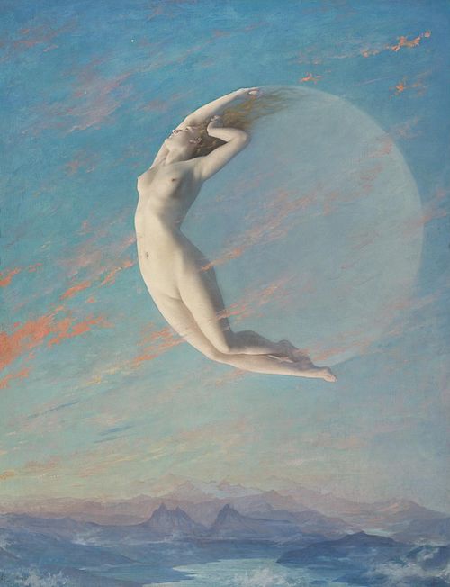 Séléné, 1880, Albert Aublet