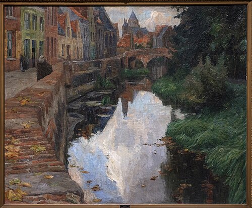 De Speelmansrei te Brugge, 1895, Albert Baertsoen