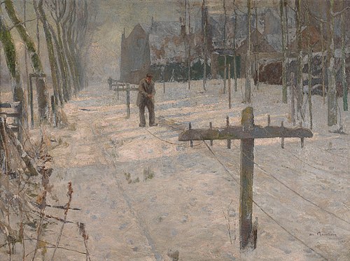 Rope-makers on The Ramparts, 1895, Albert Baertsoen