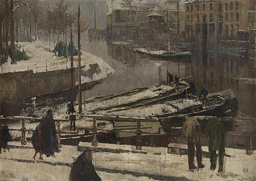 Thaw in Ghent, 1902, Albert Baertsoen