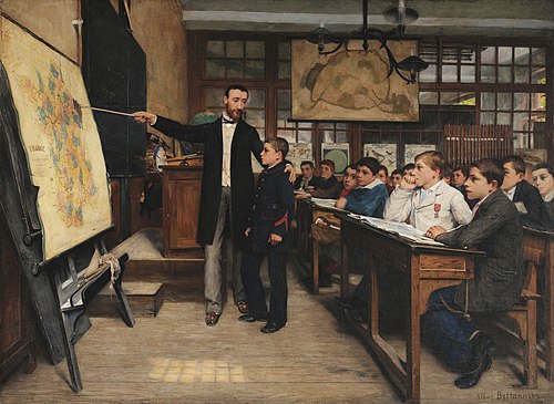 La Tache noire, 1887, Albert Bettannier