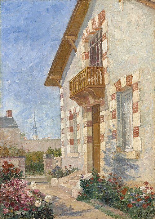 Mr. B. House in Seur, , Albert Dubois-Pillet