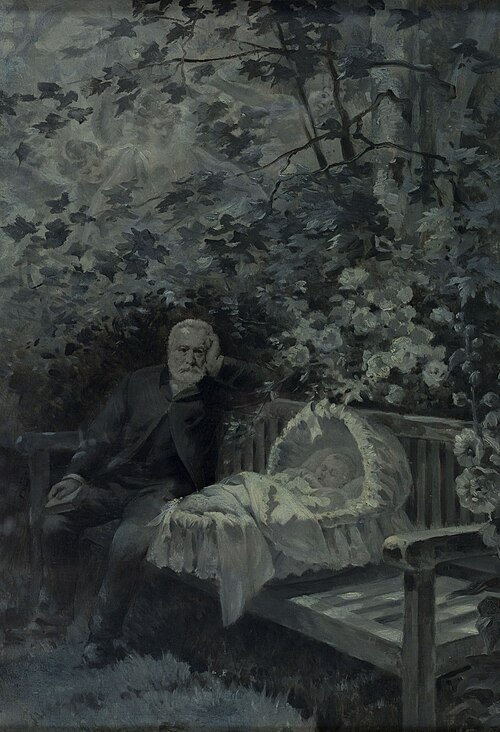 Jeanne endormie, 1888, Albert Fourié