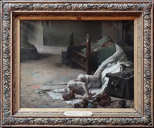 La Mort de Guillaume le Conquérant, 1885, Albert Maignan